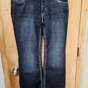 Silver Jeans Blue Straight Leg Classic Denim